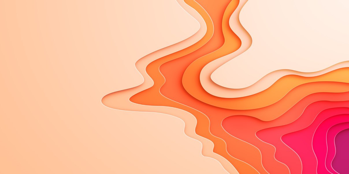 Orange abstract image