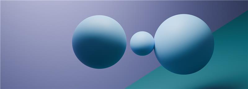 Blue bubble
