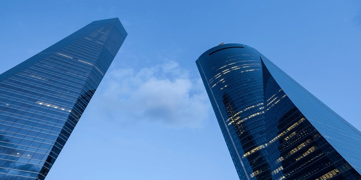 two buildings