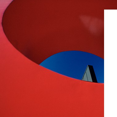 Red coloured abstract