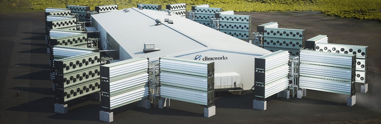 Prototype direct air carbon capture plant