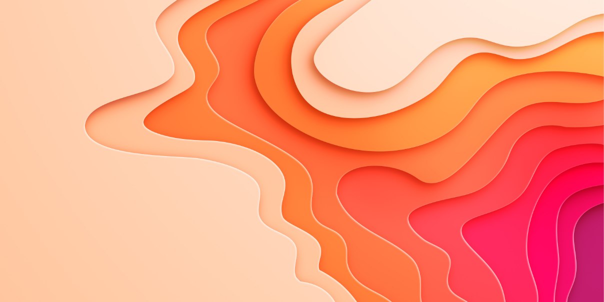 Orange abstract image