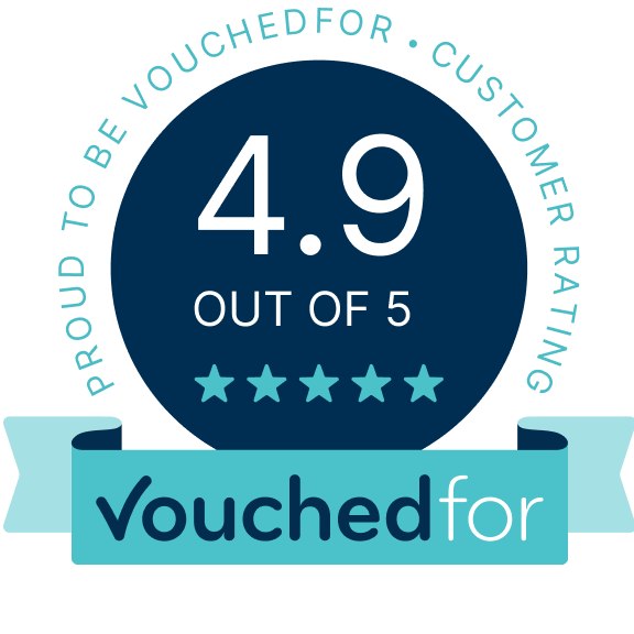 4.9 out of 5 voucher for customer rating