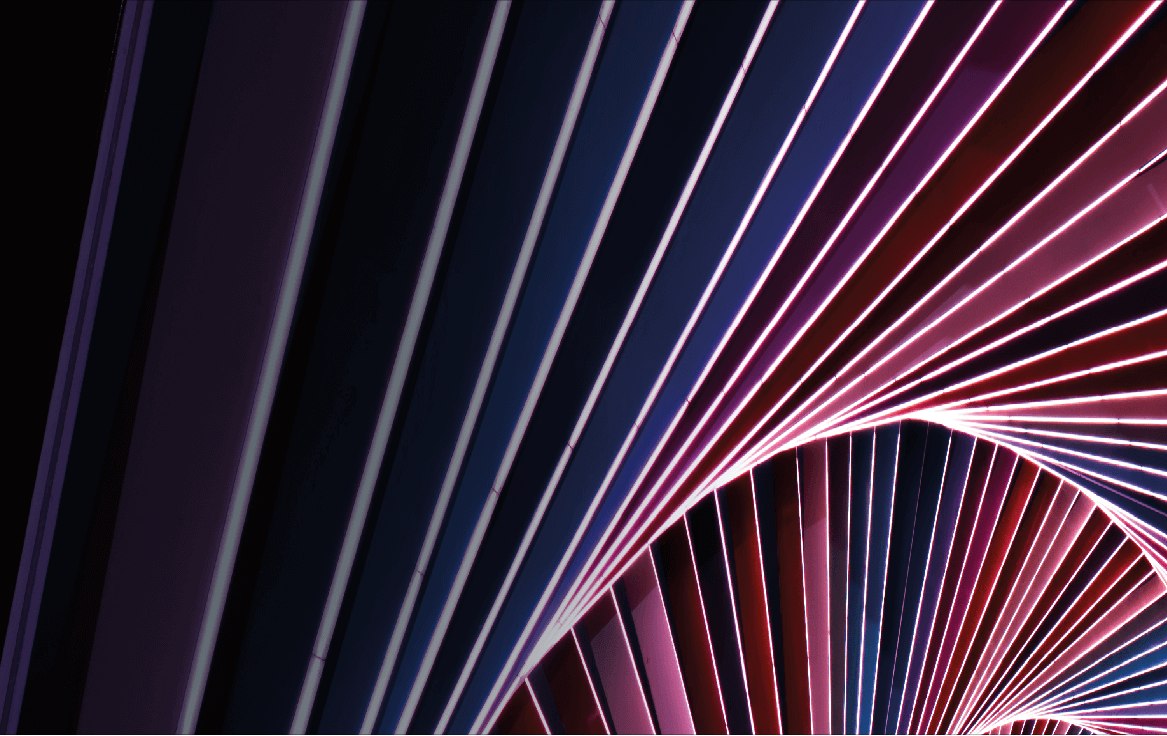 Spiral purple pink lines