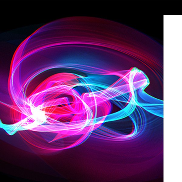 colourful lights moving