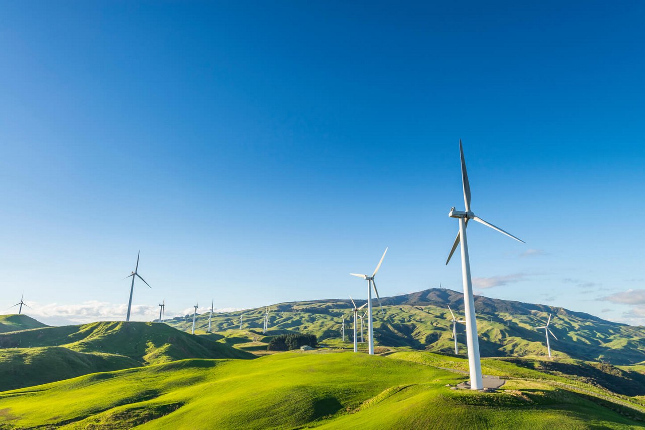 wind turbines